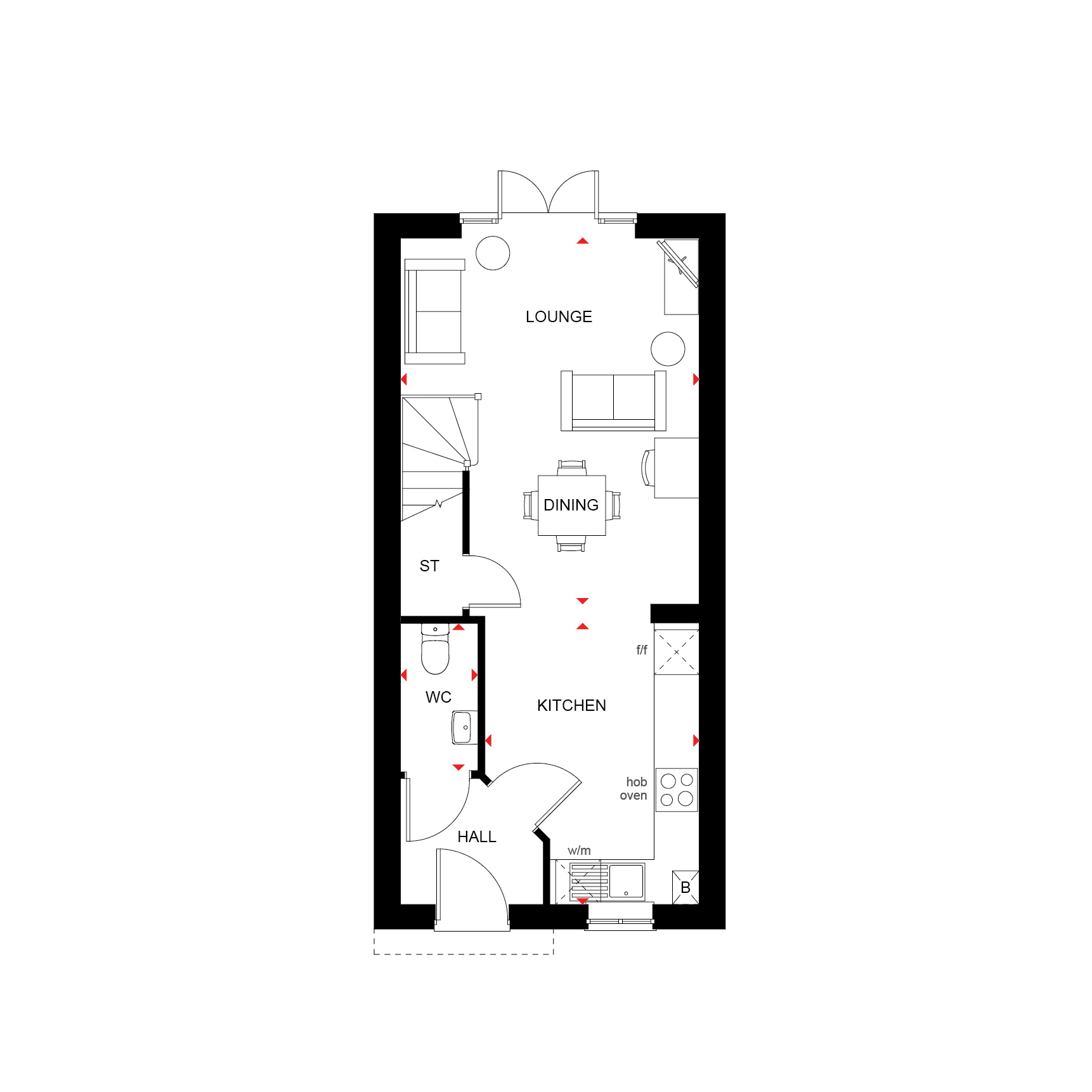 Terraced House Denford Denford Terraced House For 299 995 With 2