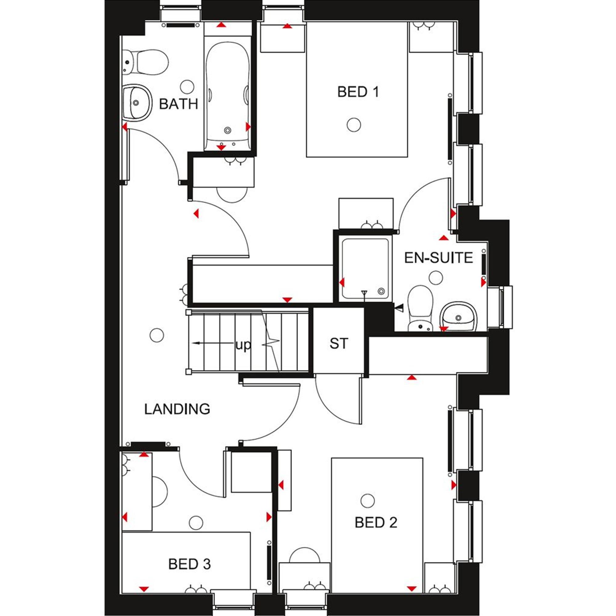 Barratt Homes Lincoln Floor Plan