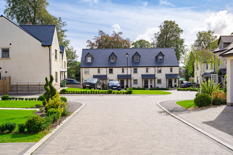Stone Cross Mansions in Ulverston is built by Charles Church