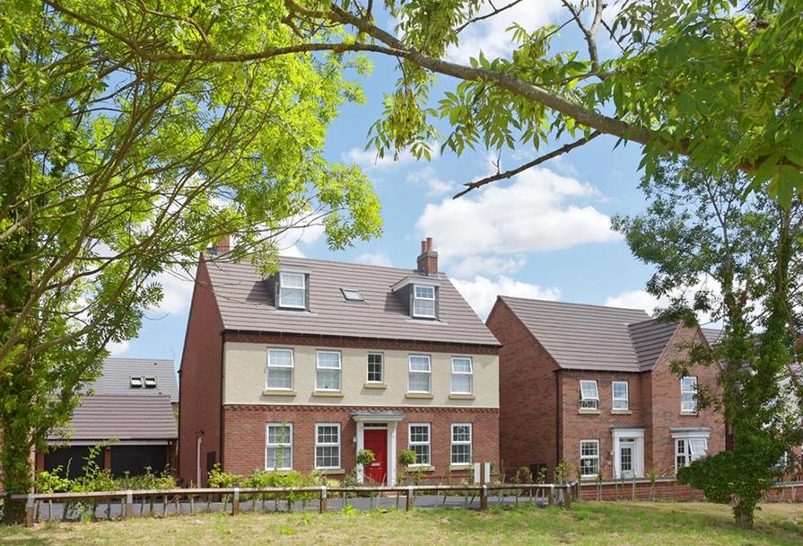 Hunters Lodge in BarrowuponSoar is built by David Wilson Homes