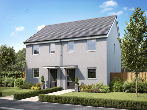 2 bedroom semi detached house for sale