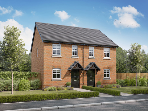 2 bedroom semi detached house for sale