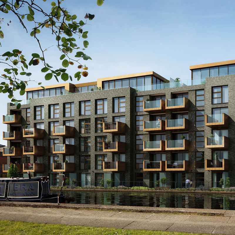 Amberley Waterfront in Paddington is built by Redrow Homes
