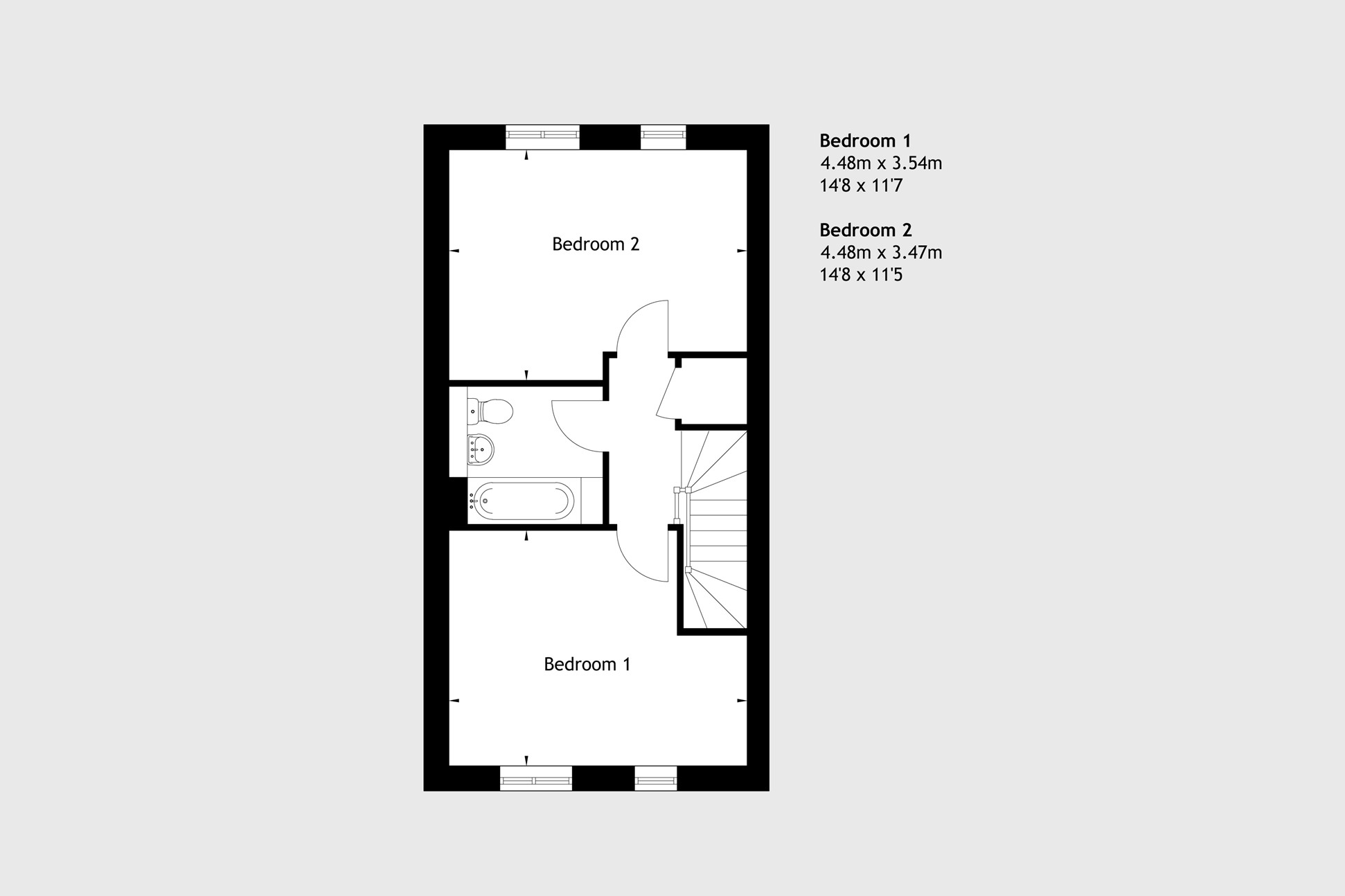 Home 2 Bedroom, Gardeners Walk in Guildford, [County] (Plot 20)
