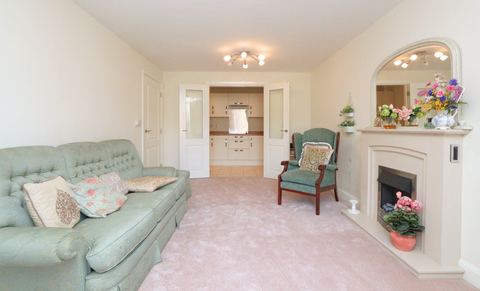 2 bedroom retirement home for sale