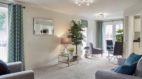 2 bedroom retirement home for sale