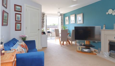 1 bedroom retirement home for sale