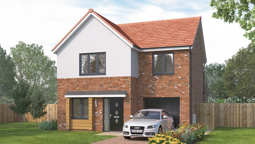 3 Bedroom House In Chester Le Street New Homes