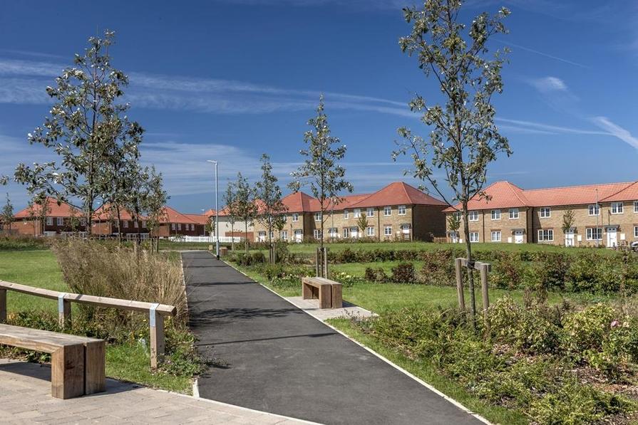 Barratt Homes in Aylesham, Kent