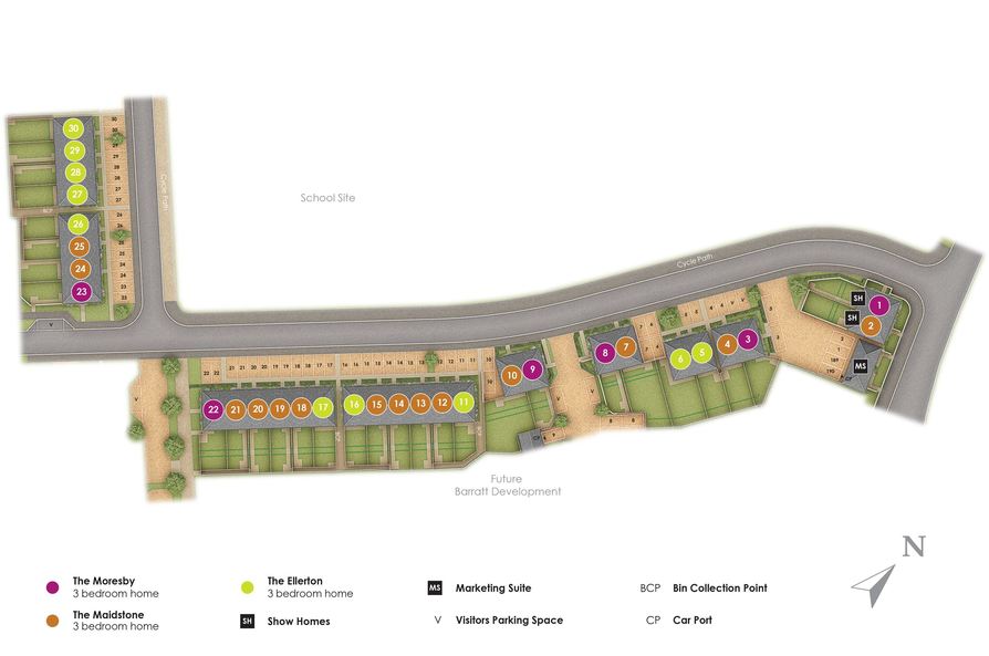Barratt Homes New Builds in Barratt Homes At Richmond Park WhatHouse