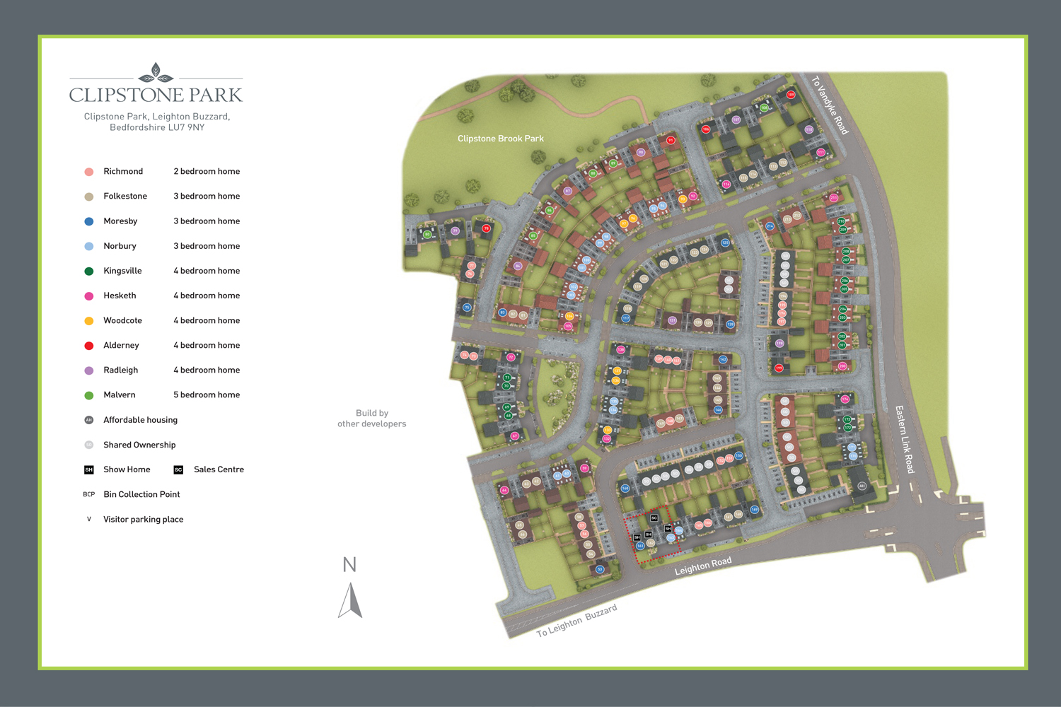 Clipstone Park in Briggington is built by Barratt Homes