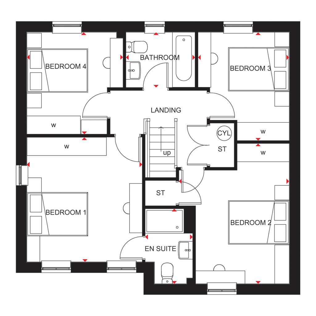 4 Bedroom Home In Berry Acres By Barratt Homes (h7925162)