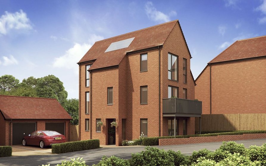 Cane Hill Park in Coulsdon is built by Barratt Homes