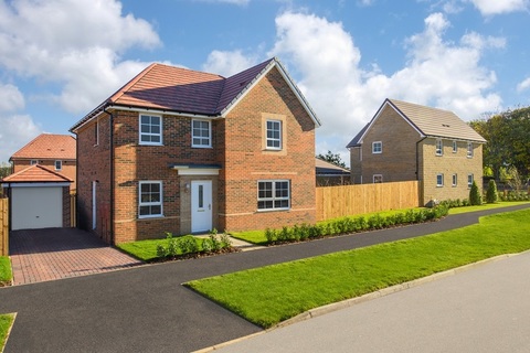 Outside view 4 bedroom detached Radleigh home