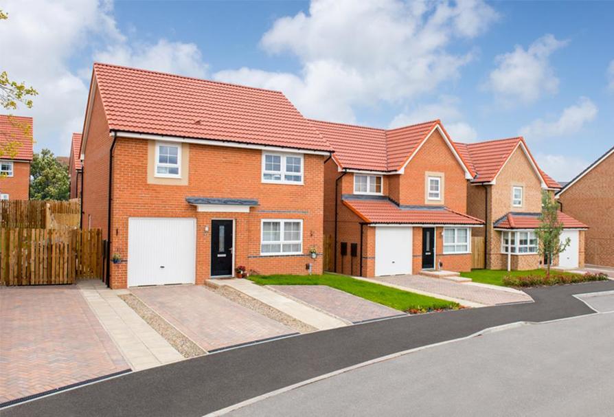 City Edge in Blakelaw is built by Barratt Homes