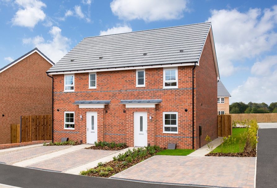 City Edge in Blakelaw is built by Barratt Homes