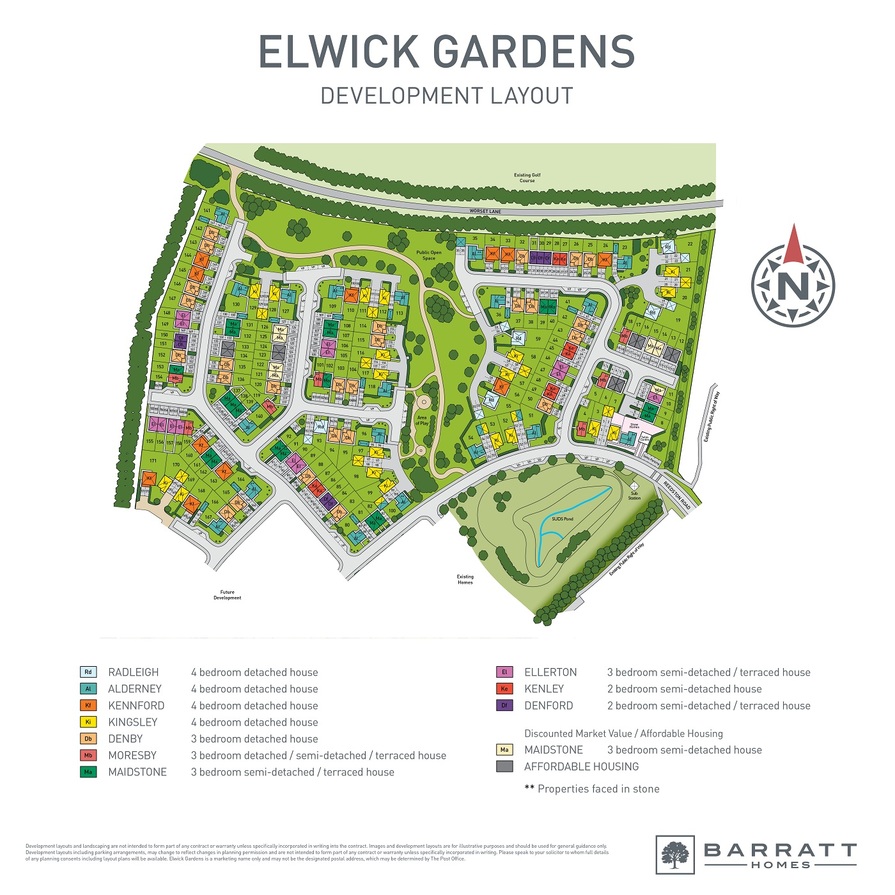 Barratt Homes New Builds in Elwick Gardens WhatHouse