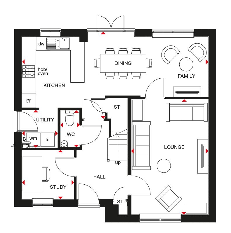 Detached House 4 Bedroom House, Forest Grove in Mile End (H81334)