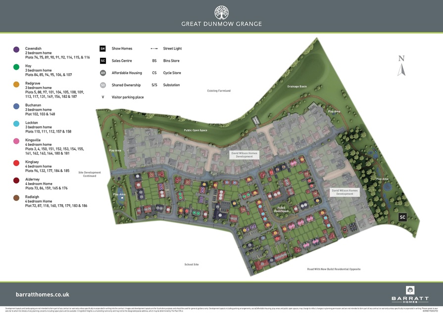 Barratt Homes New Builds in Great Dunmow Grange WhatHouse