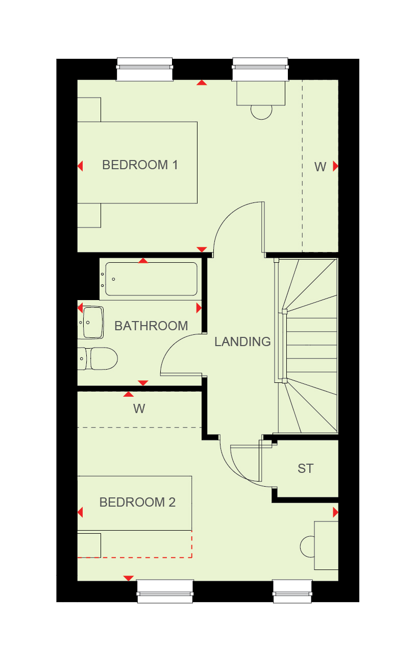 2 Bedroom in Stunning Hawthorn Grove Development in Westham (H8843204)