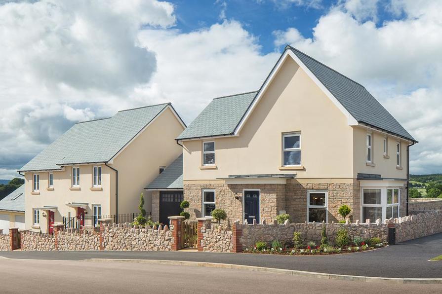 Barratt Homes in Newton Abbot, Devon