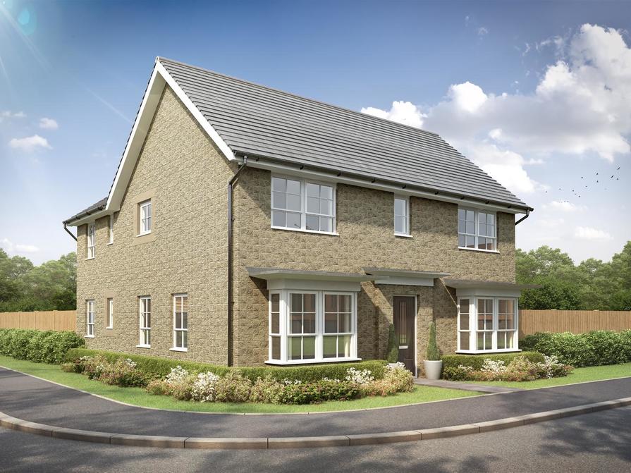 Kings Quarter in Stretton, Houses by Barratt Homes