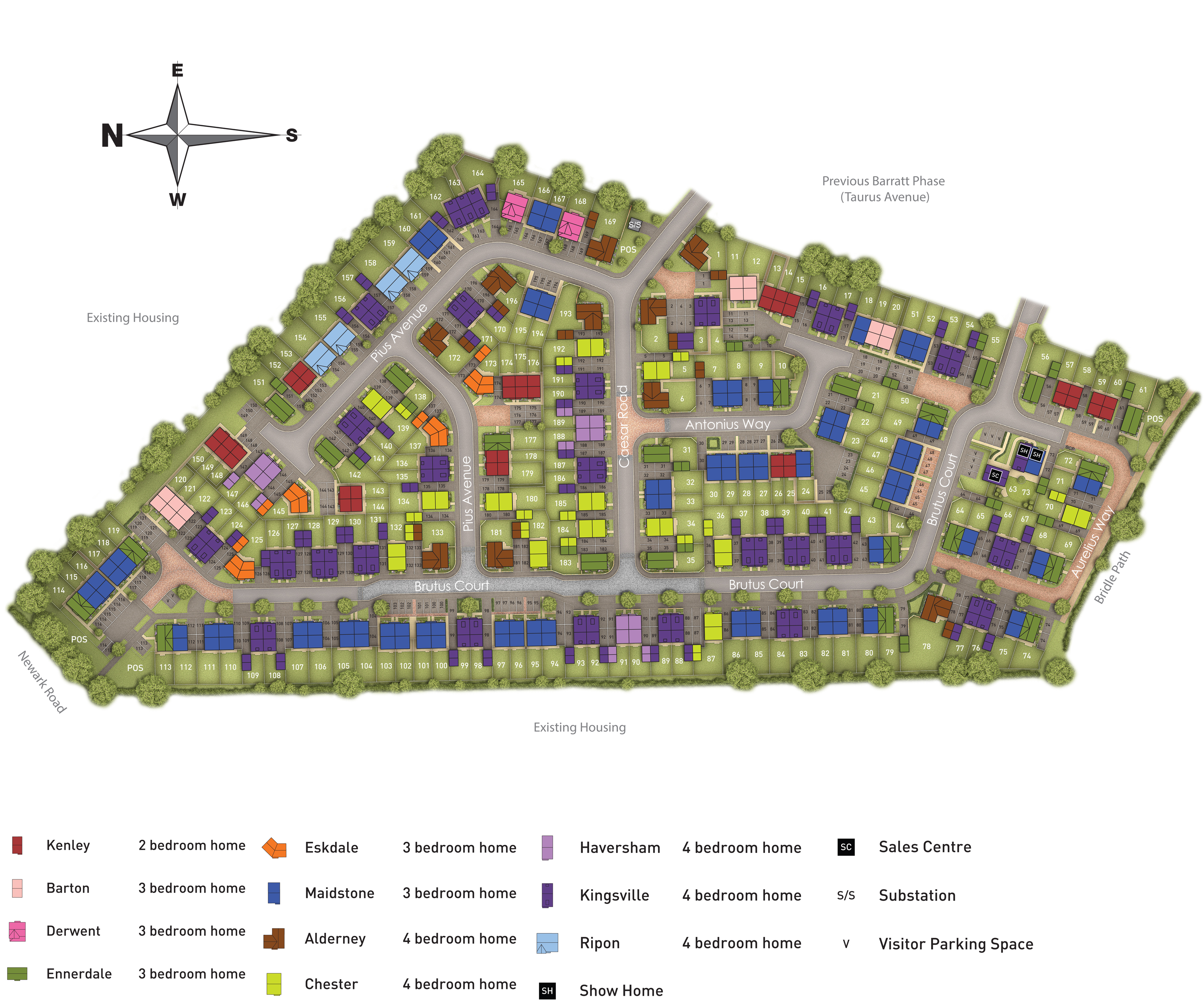 Manor Farm in Doddington is built by Barratt Homes