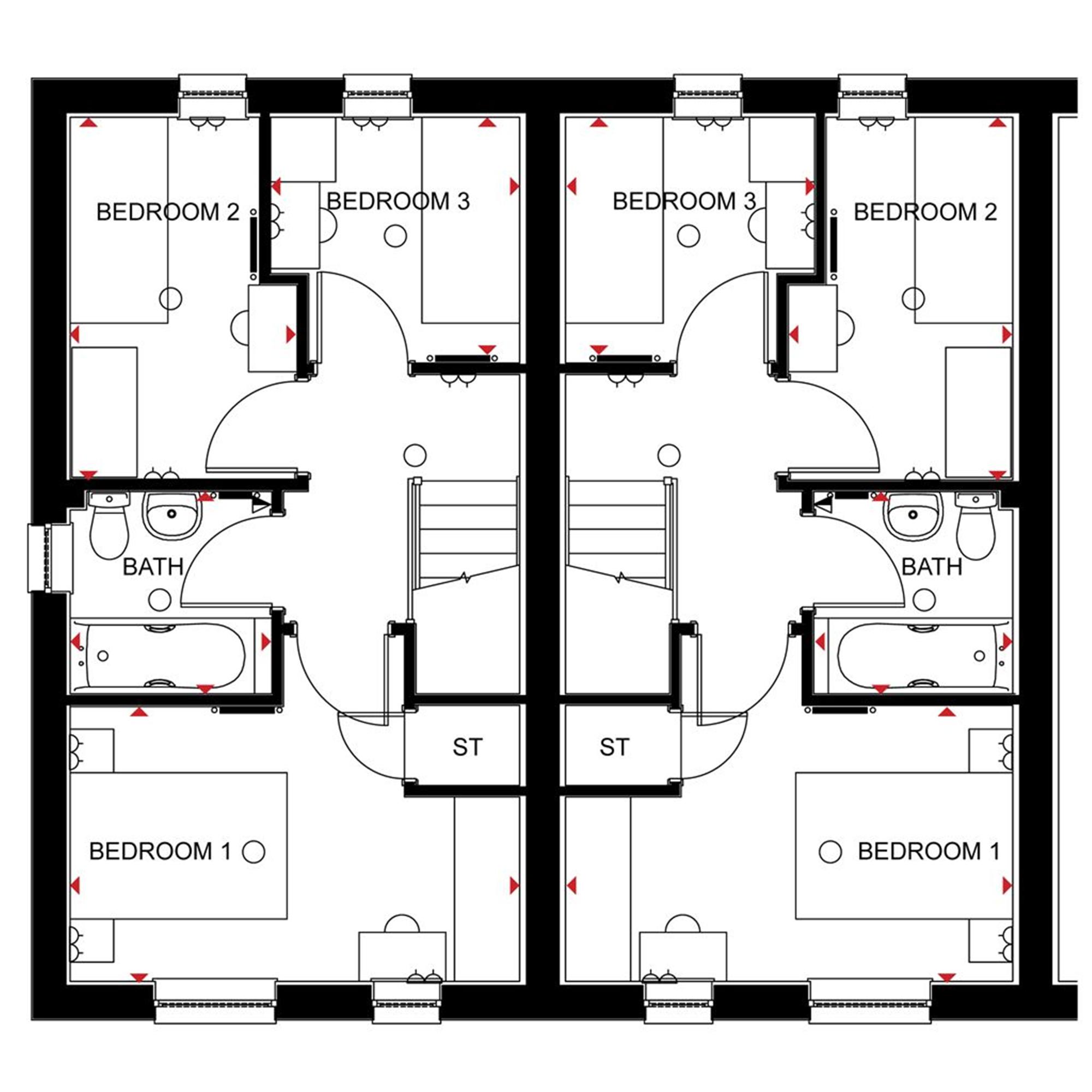 Barratt Homes Thornbury Floor Plans