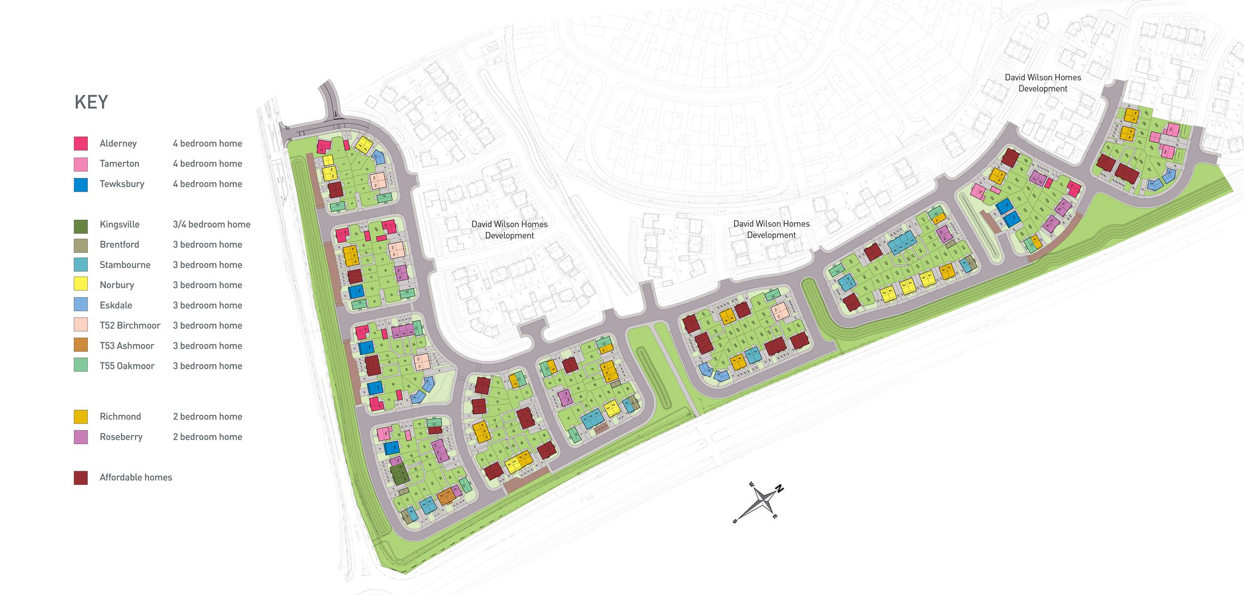 Pinewood Park in Formby is built by Barratt Homes