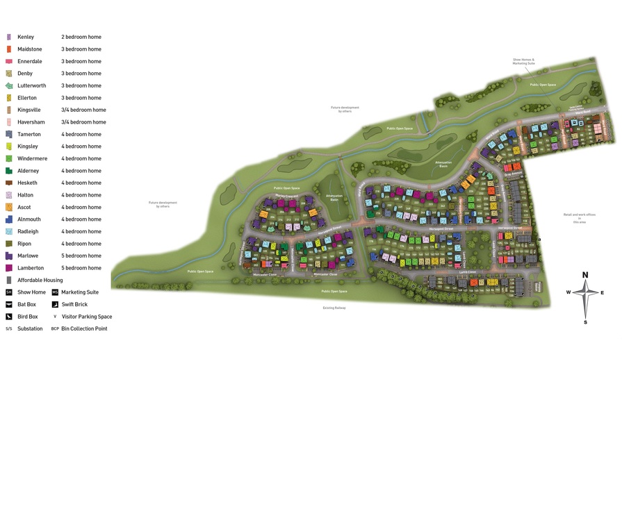 Barratt Homes New Builds in Romans' Quarter Phase 2 WhatHouse