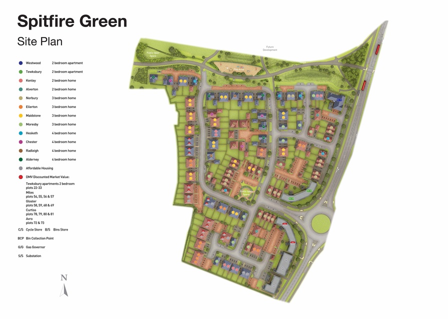 Barratt Homes New Builds in Spitfire Green WhatHouse