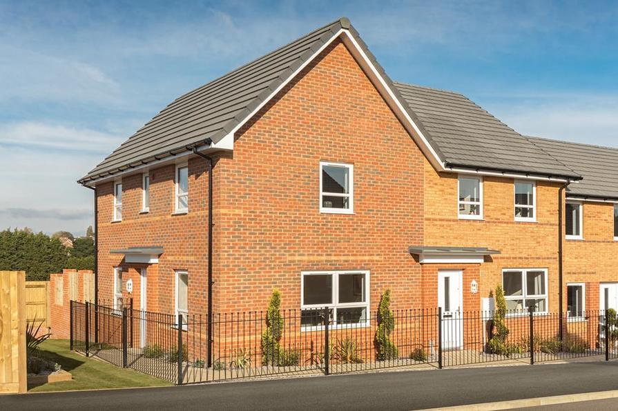St Gate in Newport, Houses by Barratt Homes