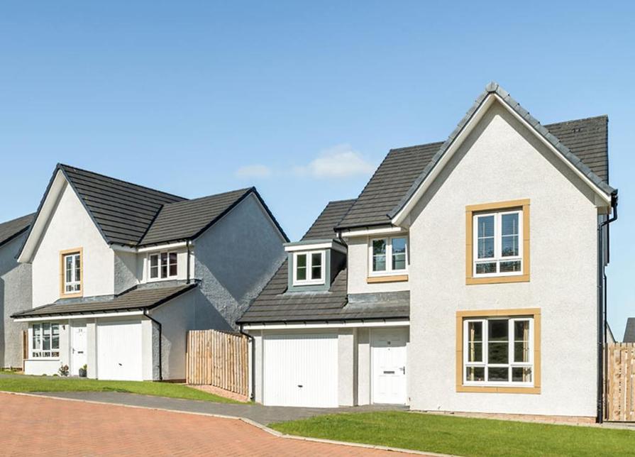 The Limes, Burdiehouse in Edinburgh, Houses by Barratt Homes