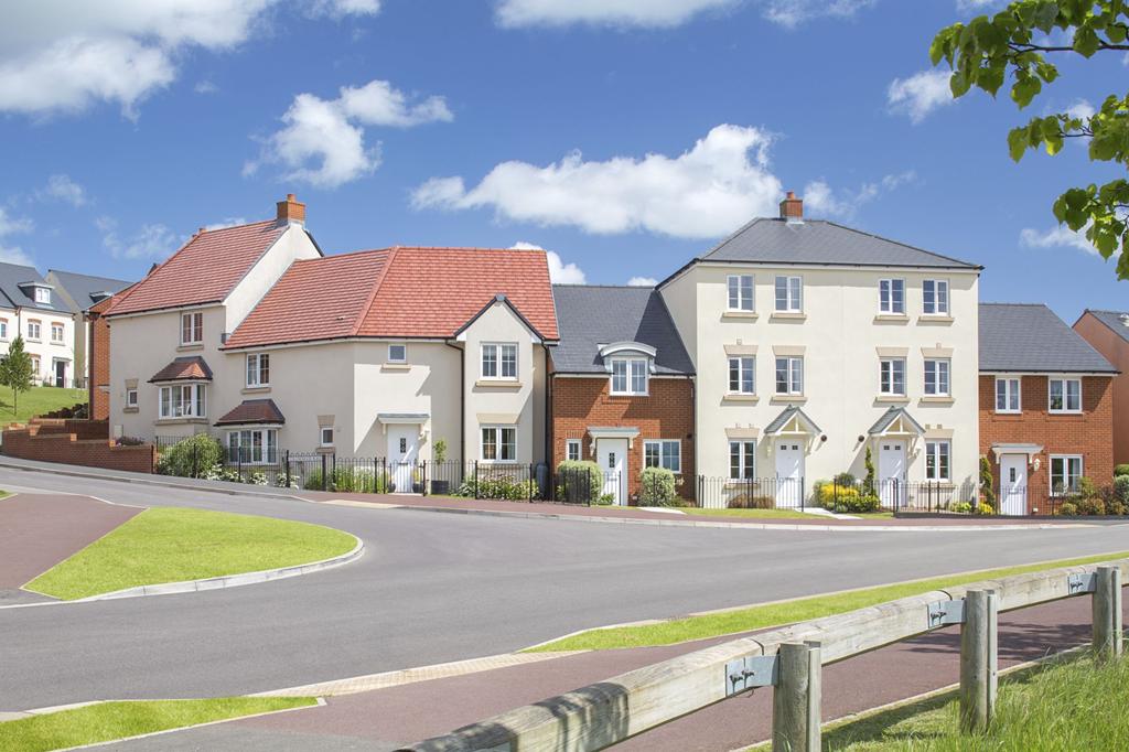Wyndham Park in Yeovil, Houses by Barratt Homes