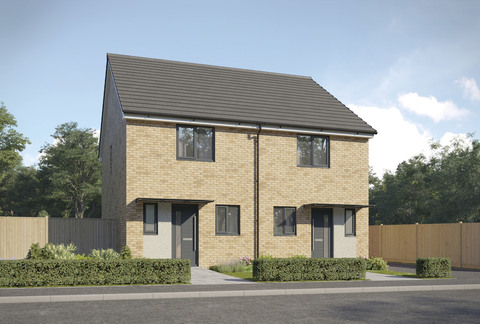 2 bedroom semi detached house for sale