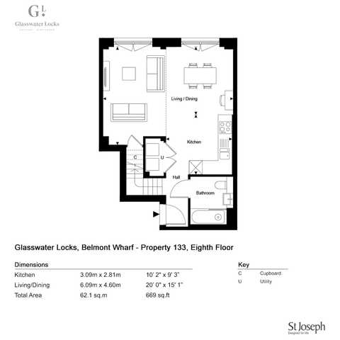 1 bedroom apartment for sale