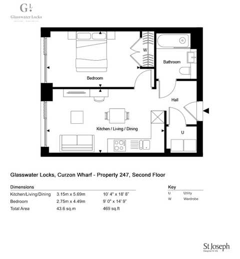 1 bedroom apartment for sale
