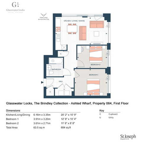 2 bedroom apartment for sale