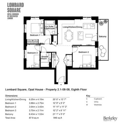 3 bedroom apartment for sale