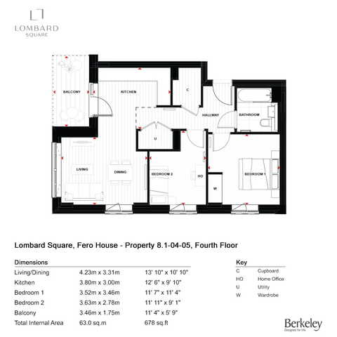 2 bedroom apartment for sale