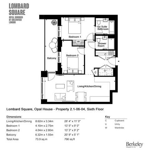 2 bedroom apartment for sale