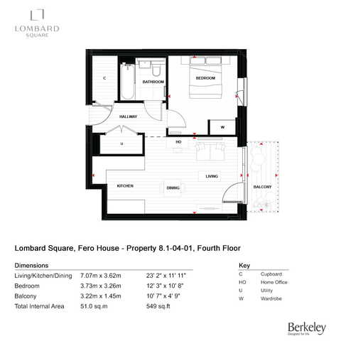 1 bedroom apartment for sale