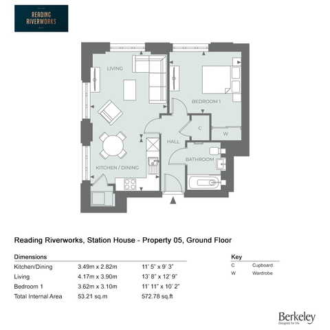 1 bedroom apartment for sale