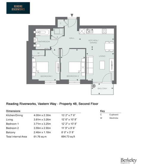 2 bedroom apartment for sale