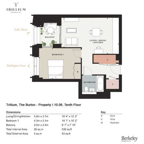 1 bedroom apartment for sale