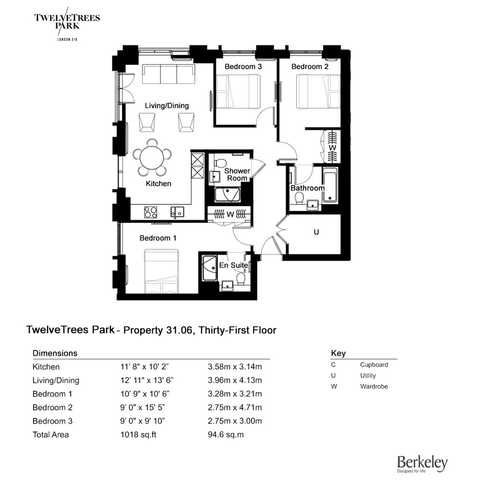 3 bedroom apartment for sale