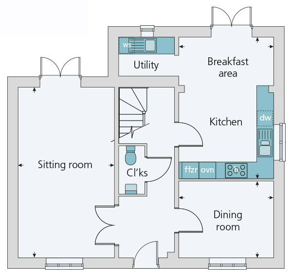 Detached House Plot The Lopes Priced at From £709,995 with