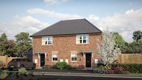 2 bedroom semi detached house for sale