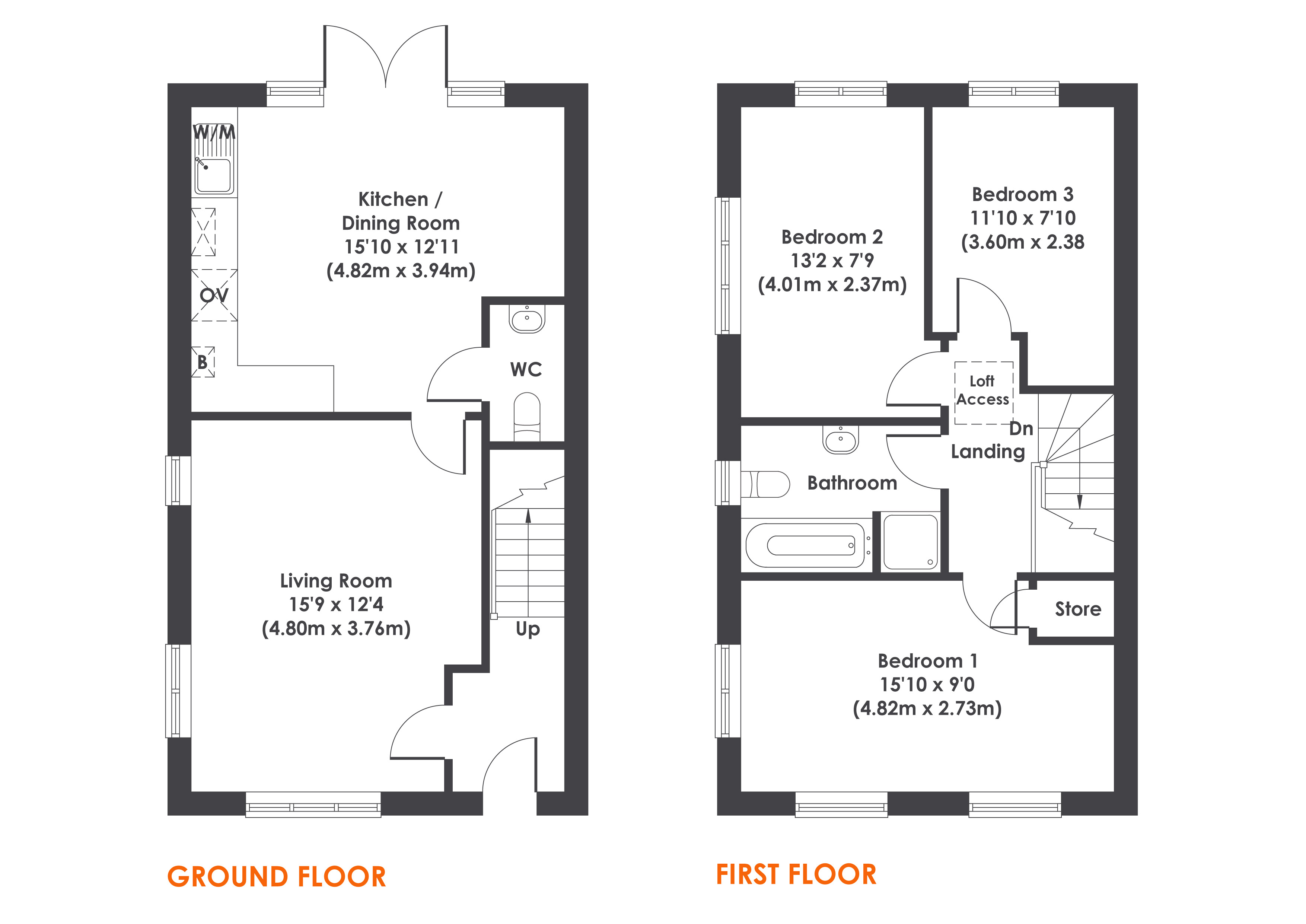 3 Bedroom House in Park Lane, Cradley New Development in Halesowen (The