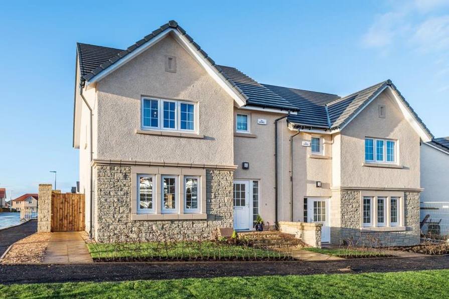 Law Gardens in North Berwick is built by CALA Homes